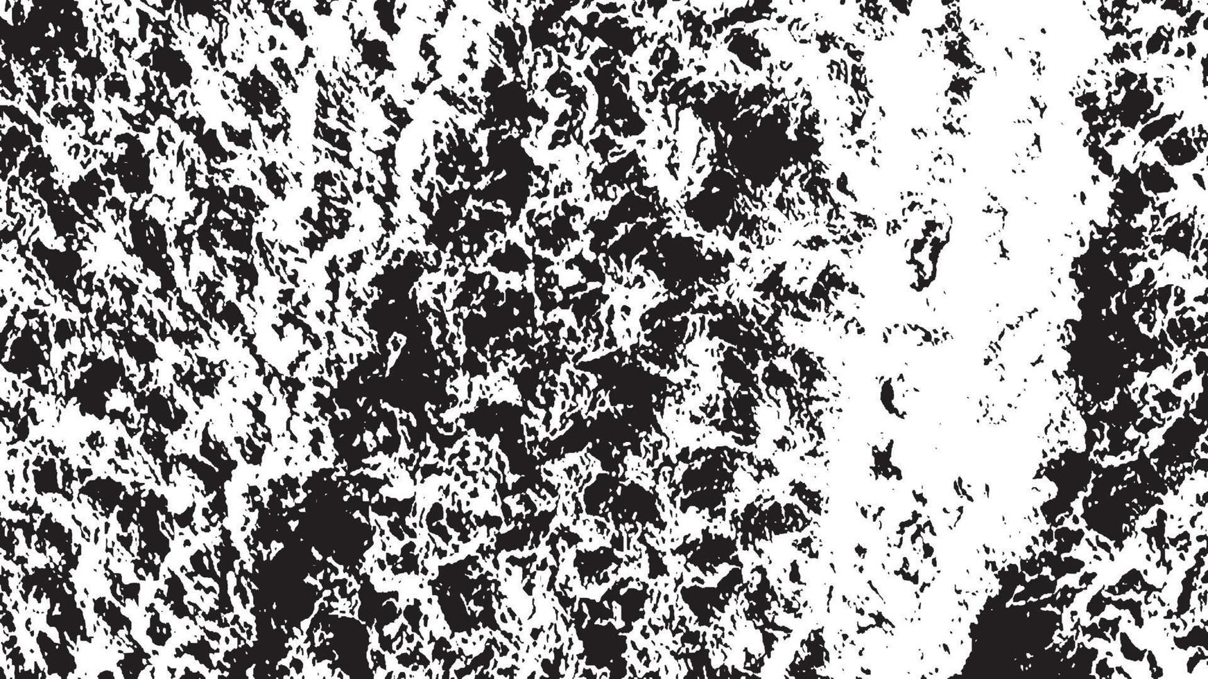 textura de superposición envejecida, fondo de grunge abstracto en blanco y negro, suciedad vectorial envejecida, textura de astillas, grietas, rasguños, desgastes, polvo, suciedad. vector