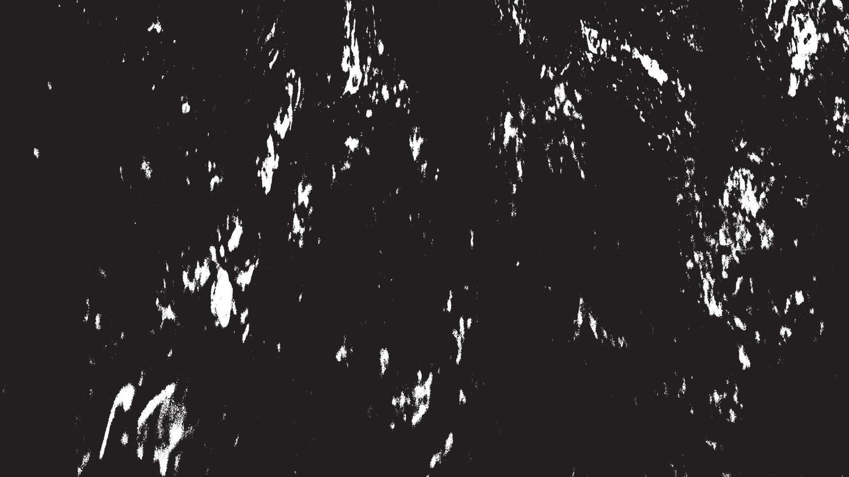 textura de superposición envejecida, fondo de grunge abstracto en blanco y negro, suciedad vectorial envejecida, textura de astillas, grietas, rasguños, desgastes, polvo, suciedad. vector