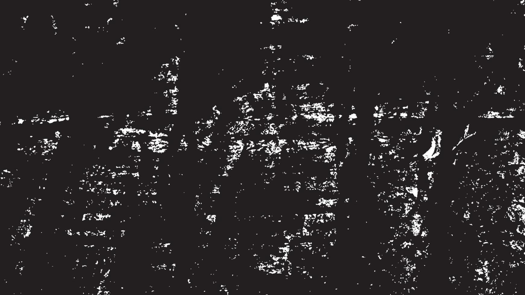 textura de superposición envejecida, fondo de grunge abstracto en blanco y negro, suciedad vectorial envejecida, textura de astillas, grietas, rasguños, desgastes, polvo, suciedad. vector