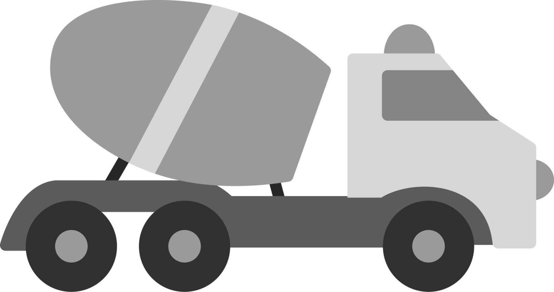 Cement Truck Vector Icon