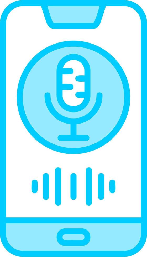 Voice Assistant Vector Icon