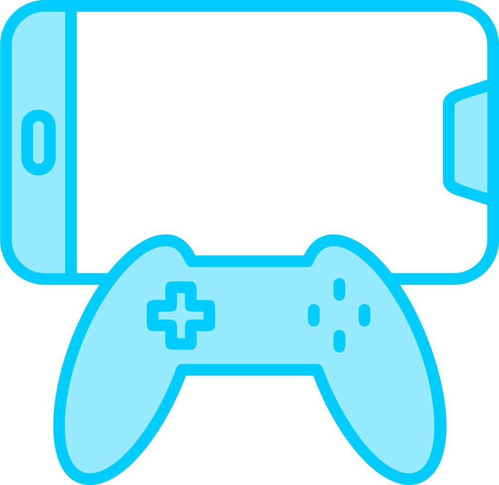 Joystick and Mobile Vector Icon