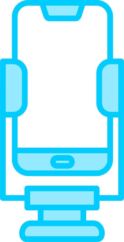 Smartphone Stand Vector Icon