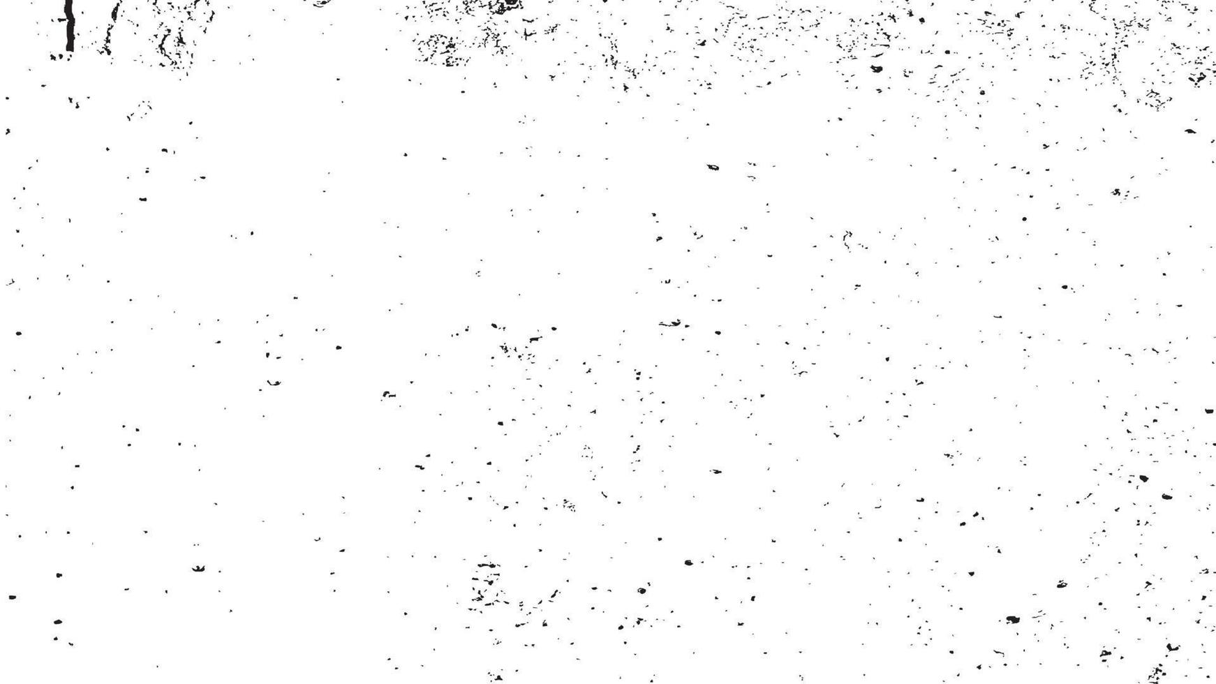 textura de superposición envejecida, fondo de grunge abstracto en blanco y negro, suciedad vectorial envejecida, textura de astillas, grietas, rasguños, desgastes, polvo, suciedad. vector