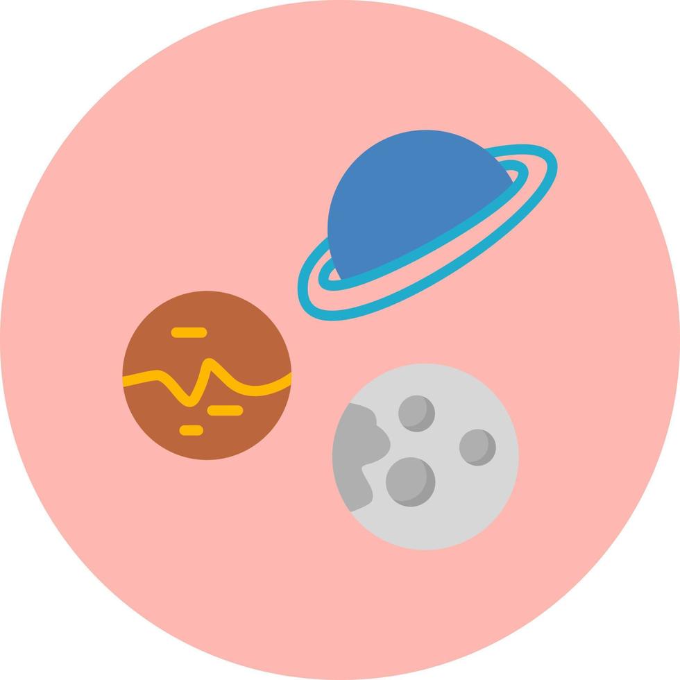 Planets Vector Icon