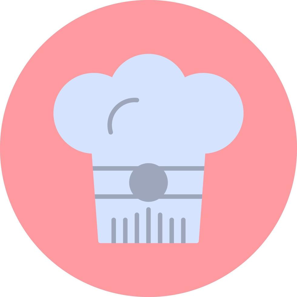 icono de vector de sombrero de chef