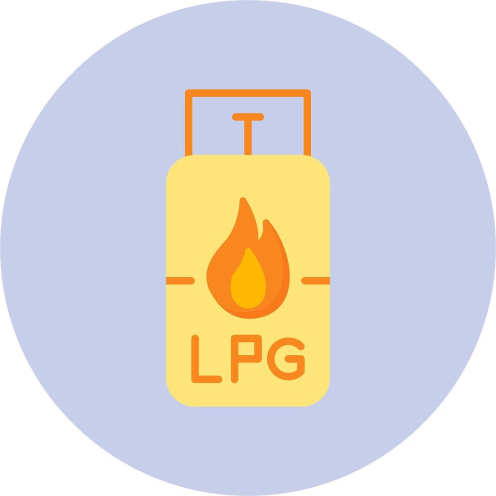 Gas Cylinder Vector Icon