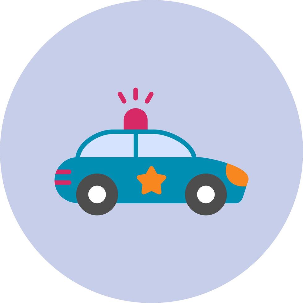Police Car Vector Icon