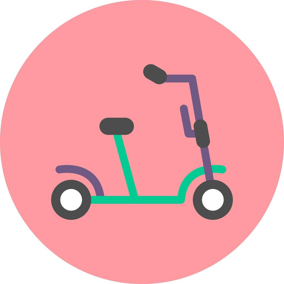 Kick Scooter Vector Icon