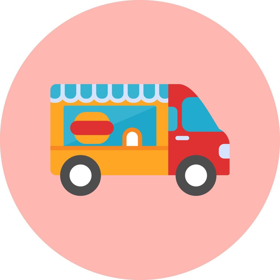 Food Truck Vector Icon