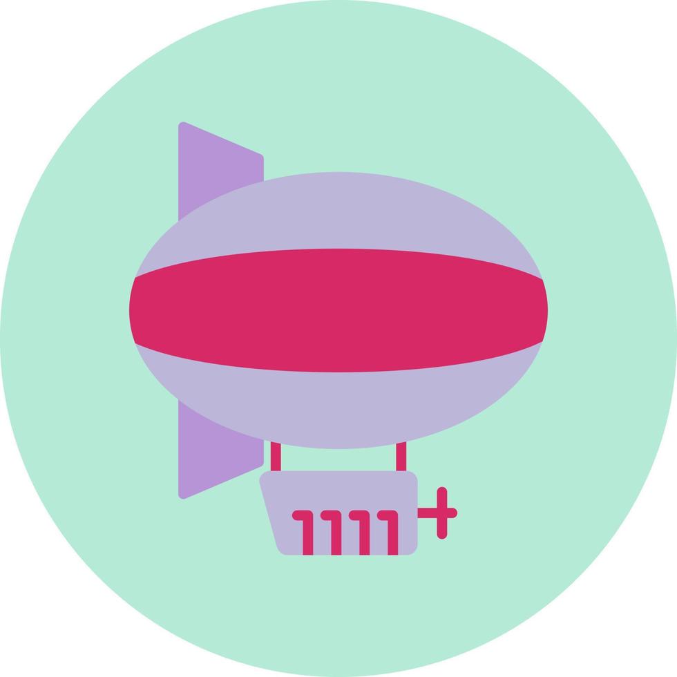 Blimp Vector Icon