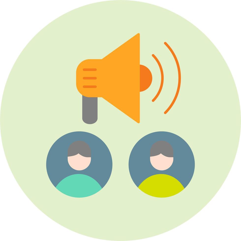 Public Promotion Vector Icon