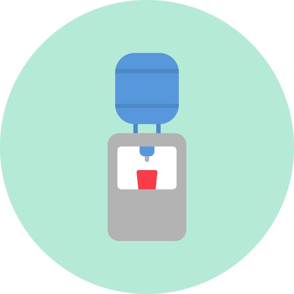 Water Cooler Vector Icon