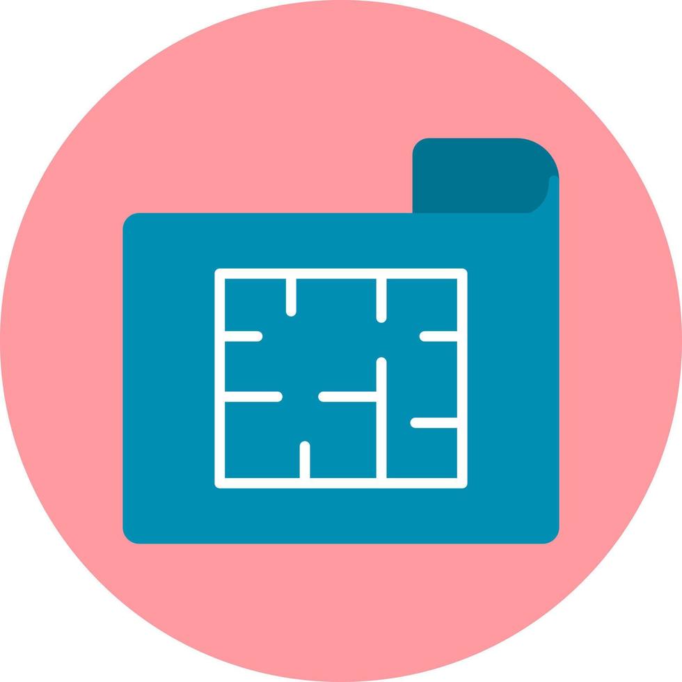 House Plan Vector Icon