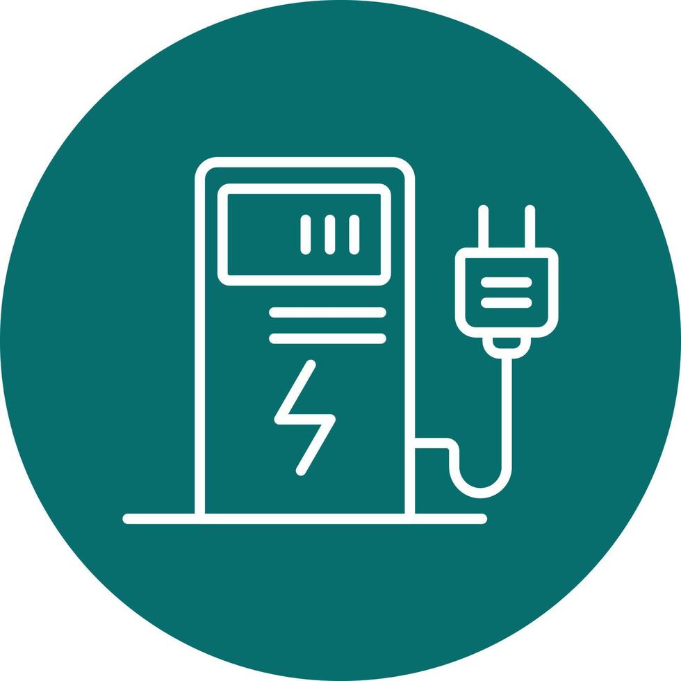 Electric Charge Vector Icon