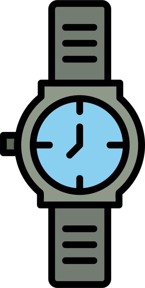 reloj, vector, icono vector