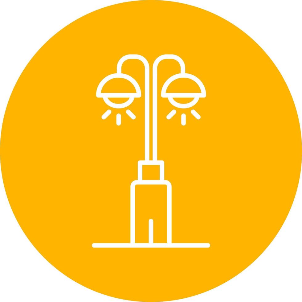 Park Lamp Vector Icon 19978678 Vector Art at Vecteezy