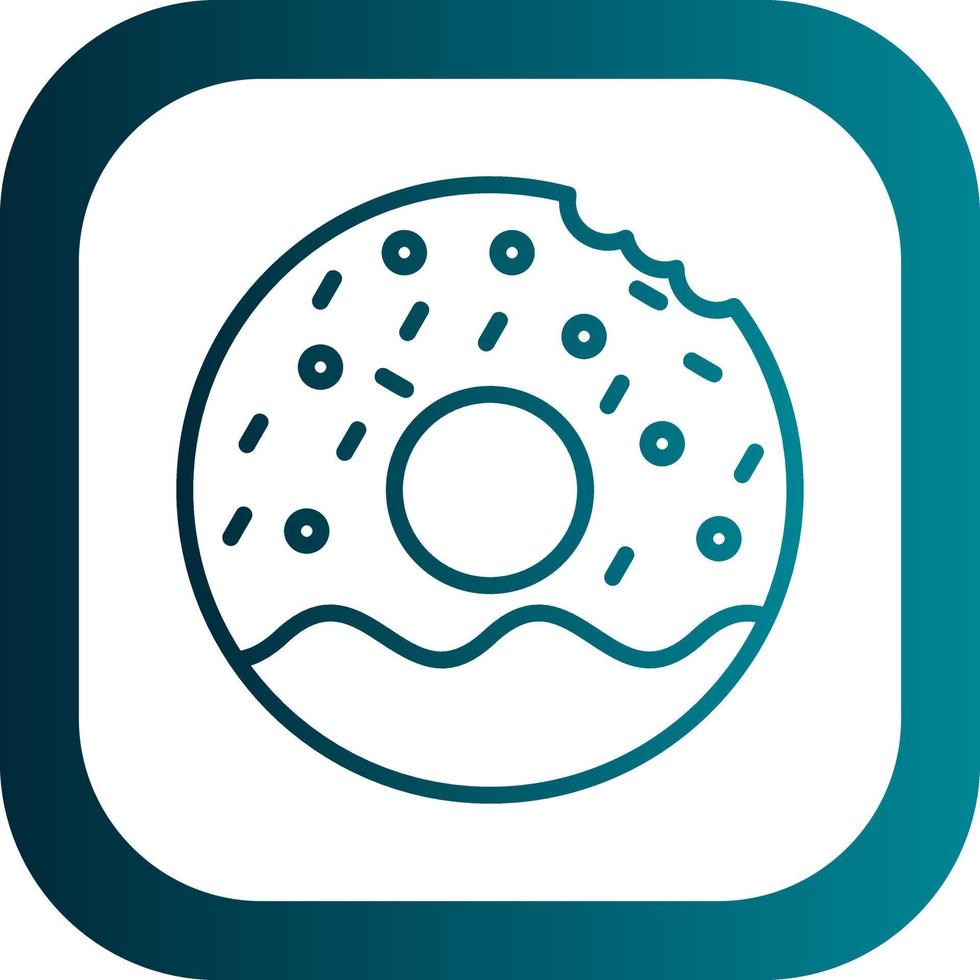 Doughnut Vector Icon Design