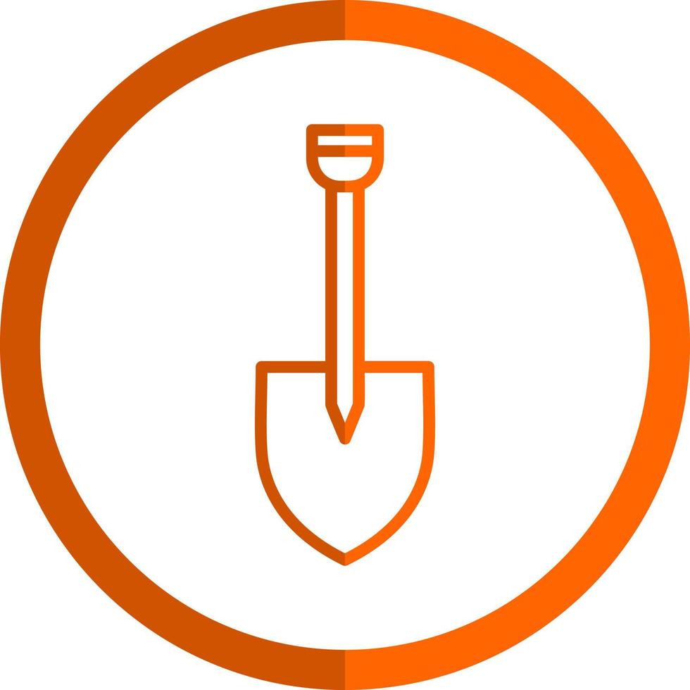 Shovel Vector Icon Design