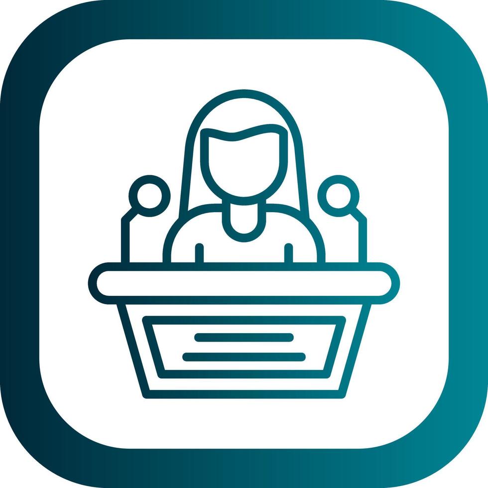Speaker Vector Icon Design