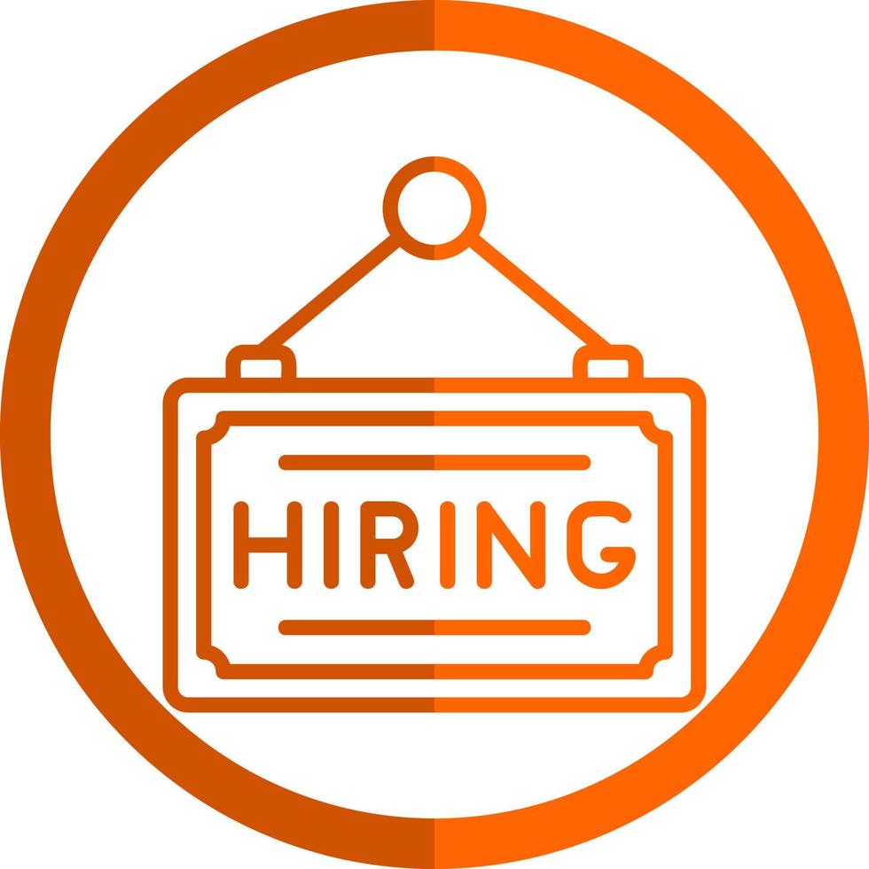 Hiring Vector Icon Design