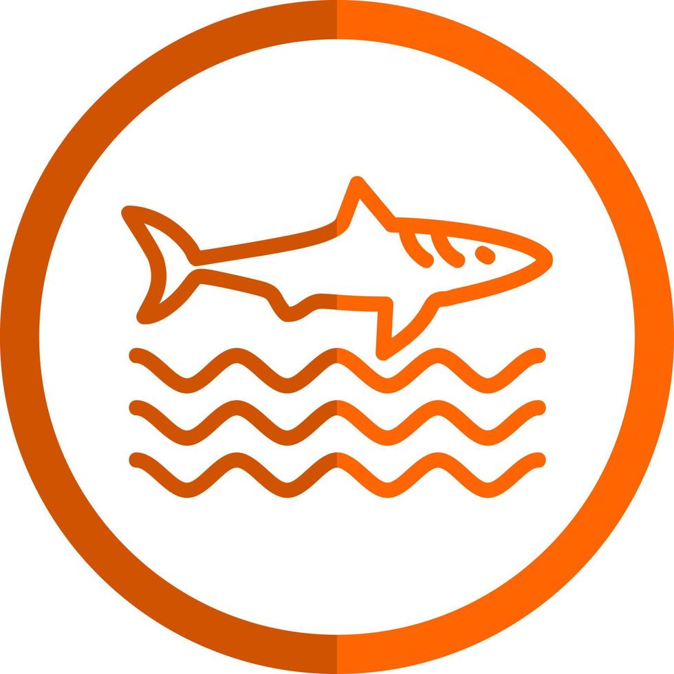 Shark Vector Icon Design