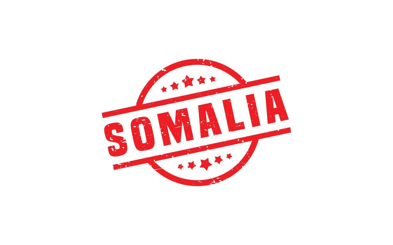 SOMALIA stamp rubber with grunge style on white background vector