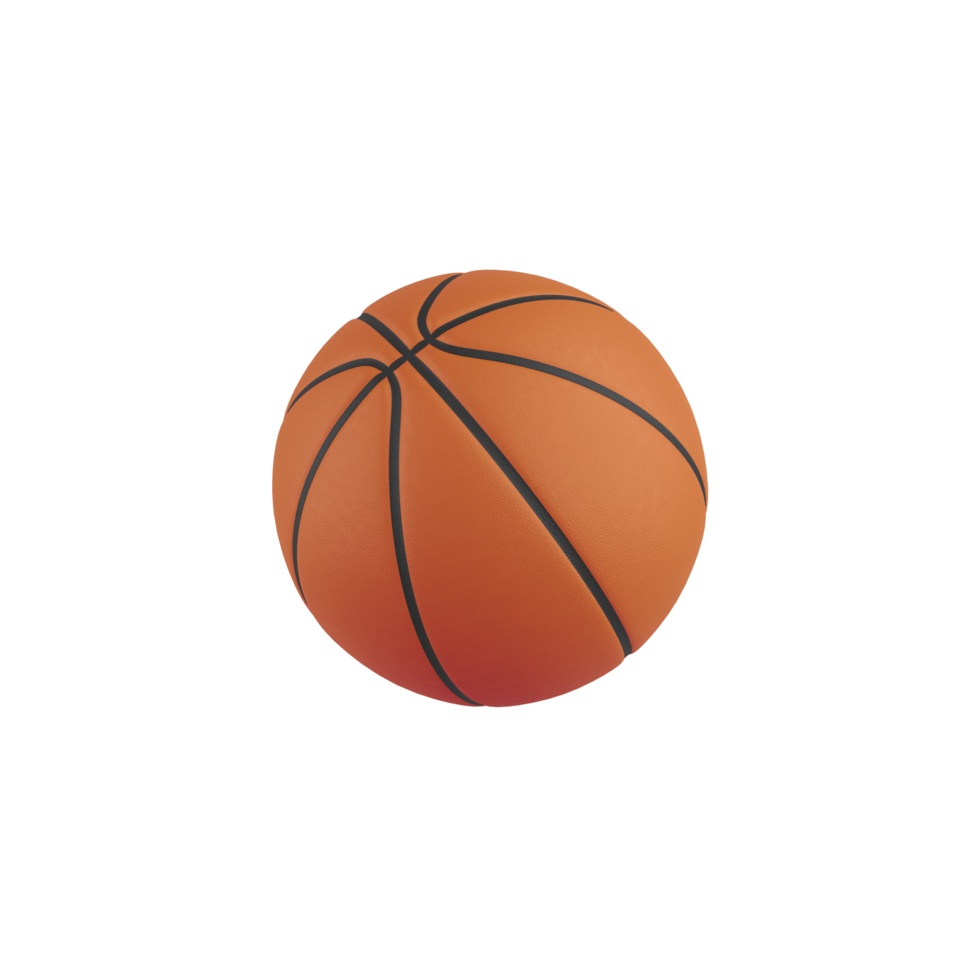 ilustração 3d de basquete png