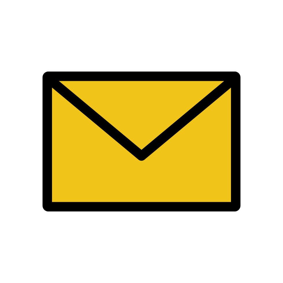 Email icon line isolated on white background. Black flat thin icon on modern outline style. Linear symbol and editable stroke. Simple and pixel perfect stroke vector illustration