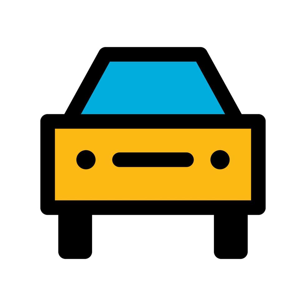 Car icon line isolated on white background. Black flat thin icon on modern outline style. Linear symbol and editable stroke. Simple and pixel perfect stroke vector illustration.
