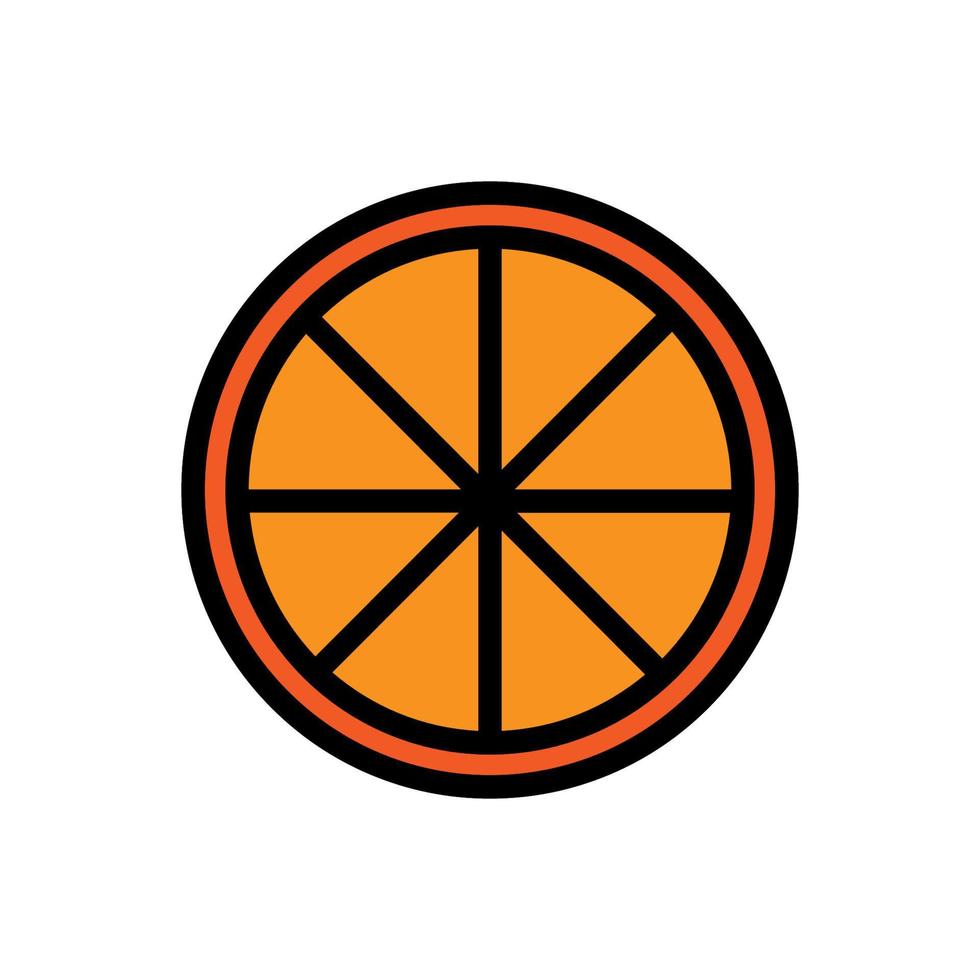 Orange icon line isolated on white background. Black flat thin icon on modern outline style. Linear symbol and editable stroke. Simple and pixel perfect stroke vector illustration
