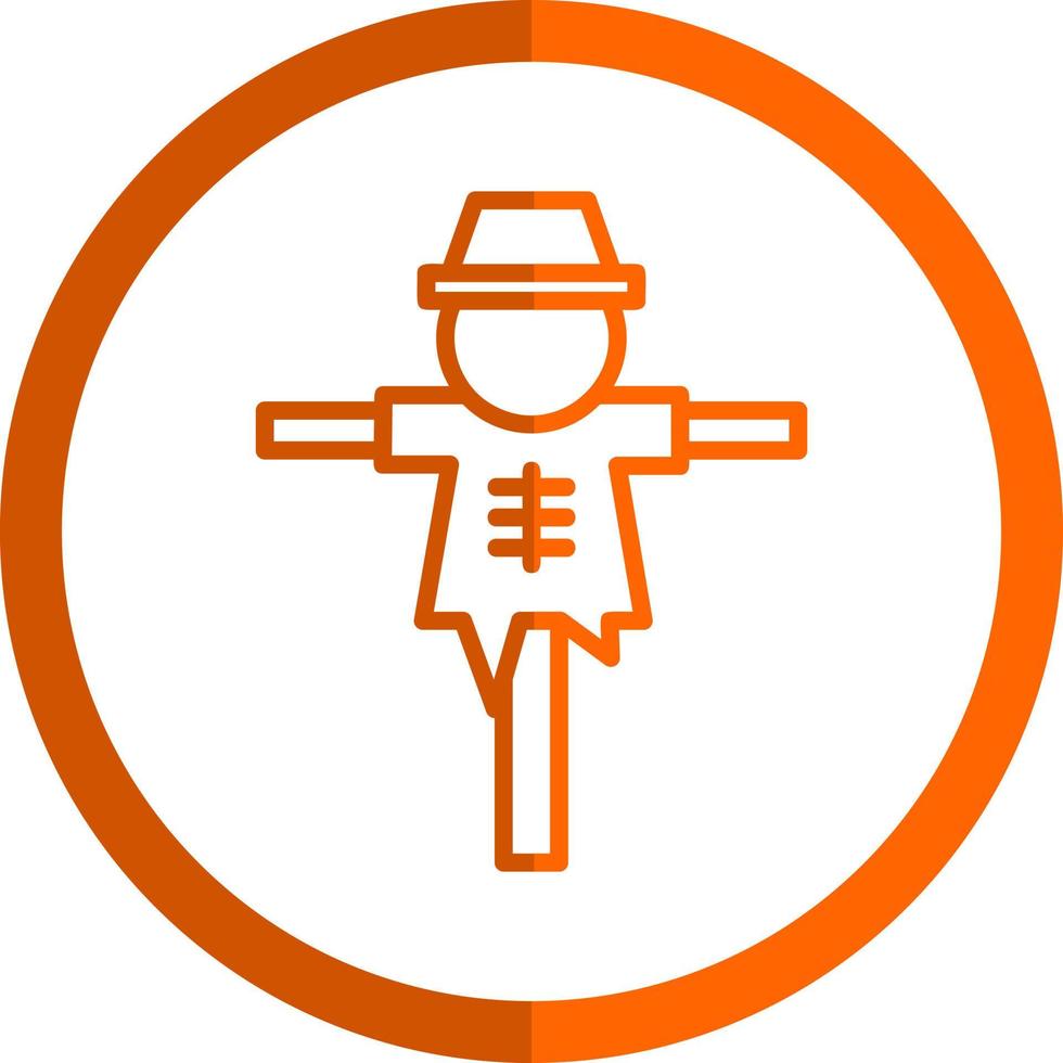 Scarecrow Vector Icon Design