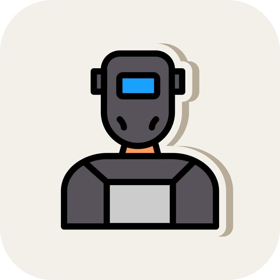 Welder Vector Icon Design