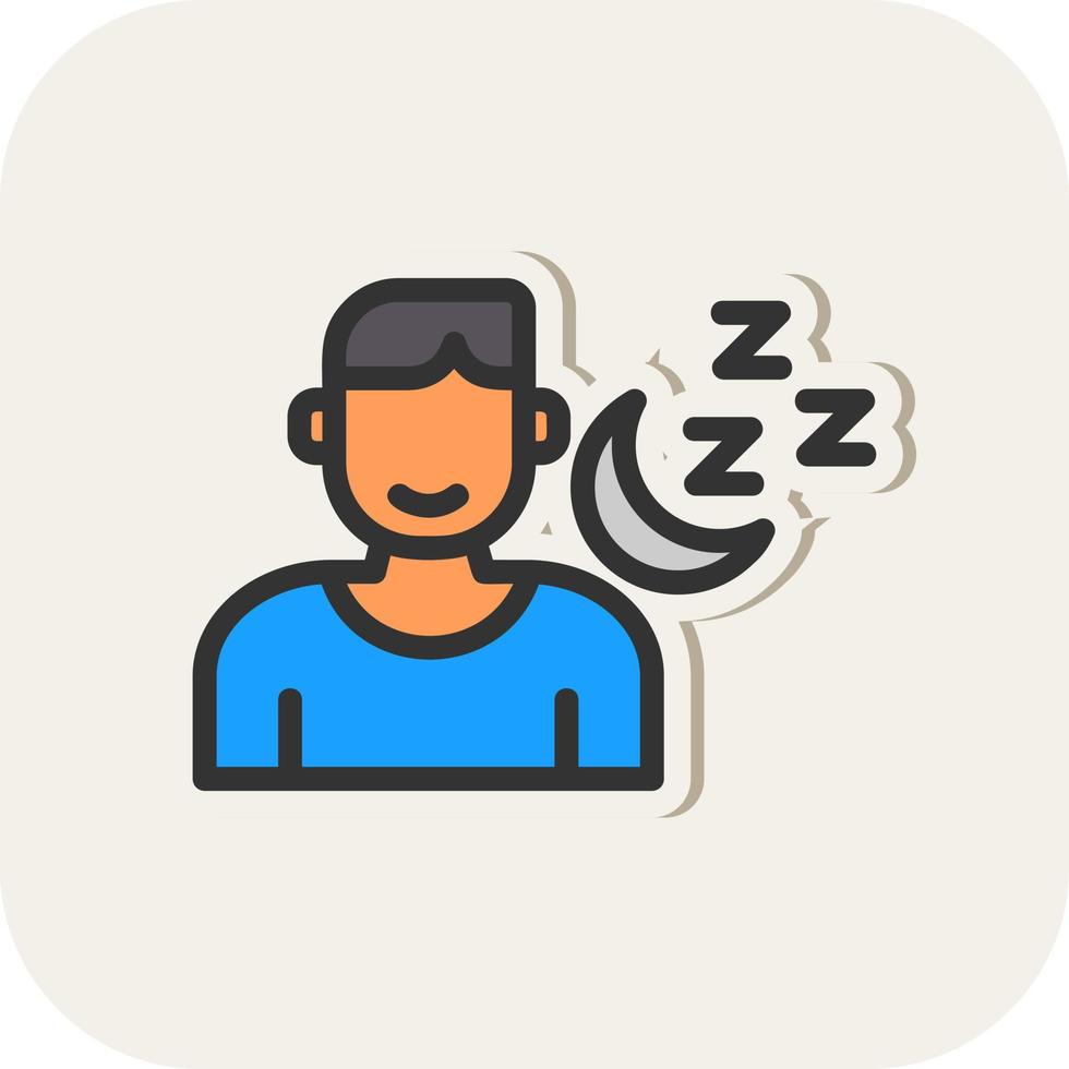 Narcolepsy Vector Icon Design