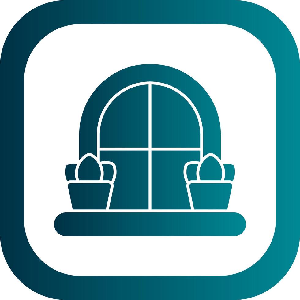Window Vector Icon Design