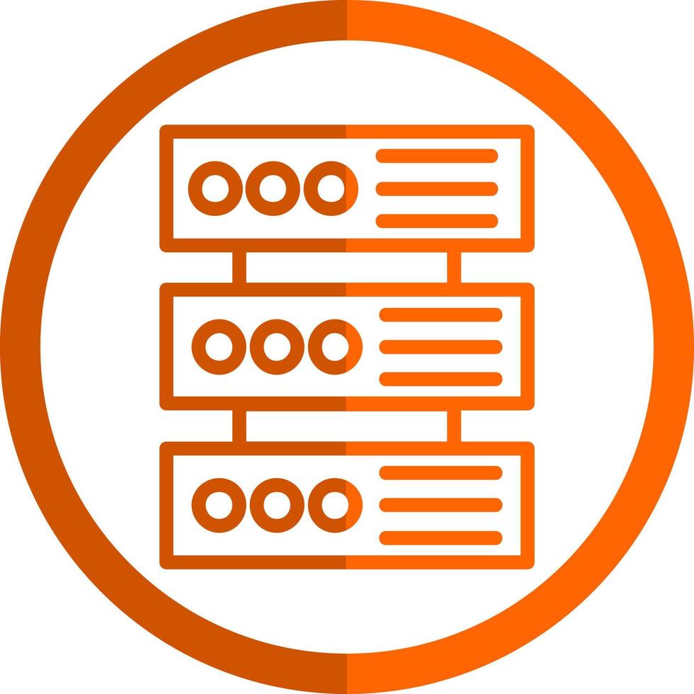 Big Data Vector Icon Design