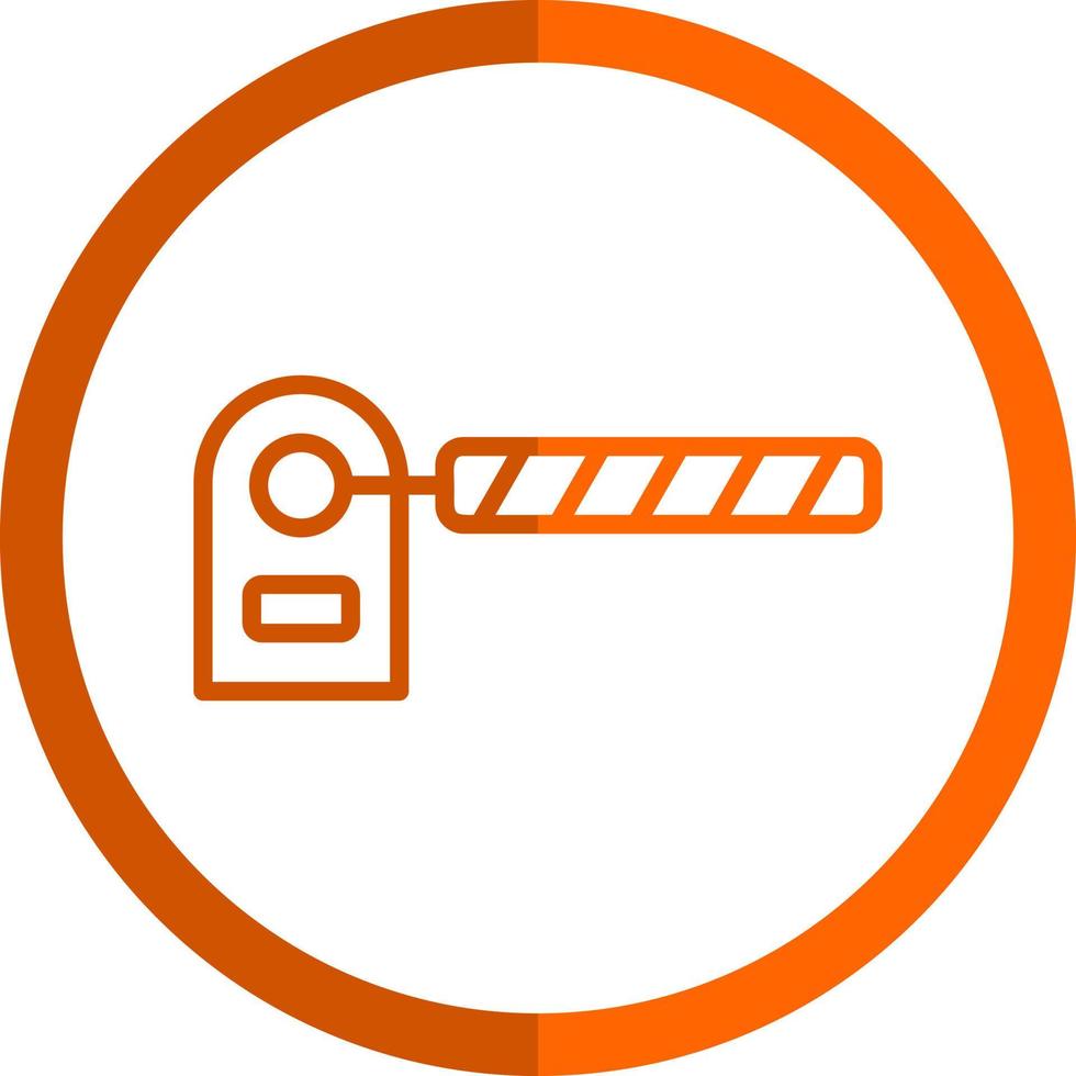 Barrier Vector Icon Design