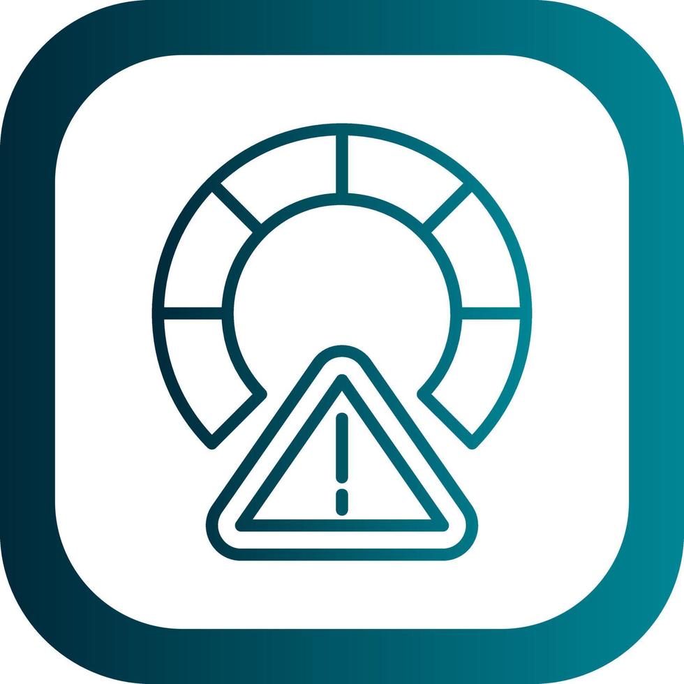 Risk Vector Icon Design