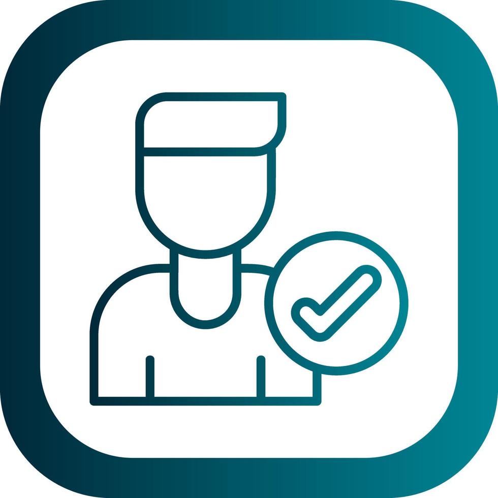 Hired Vector Icon Design