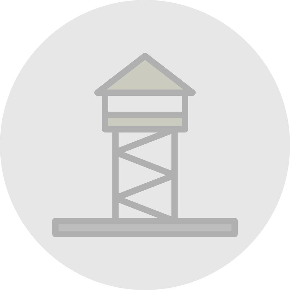 Tower Vector Icon Design