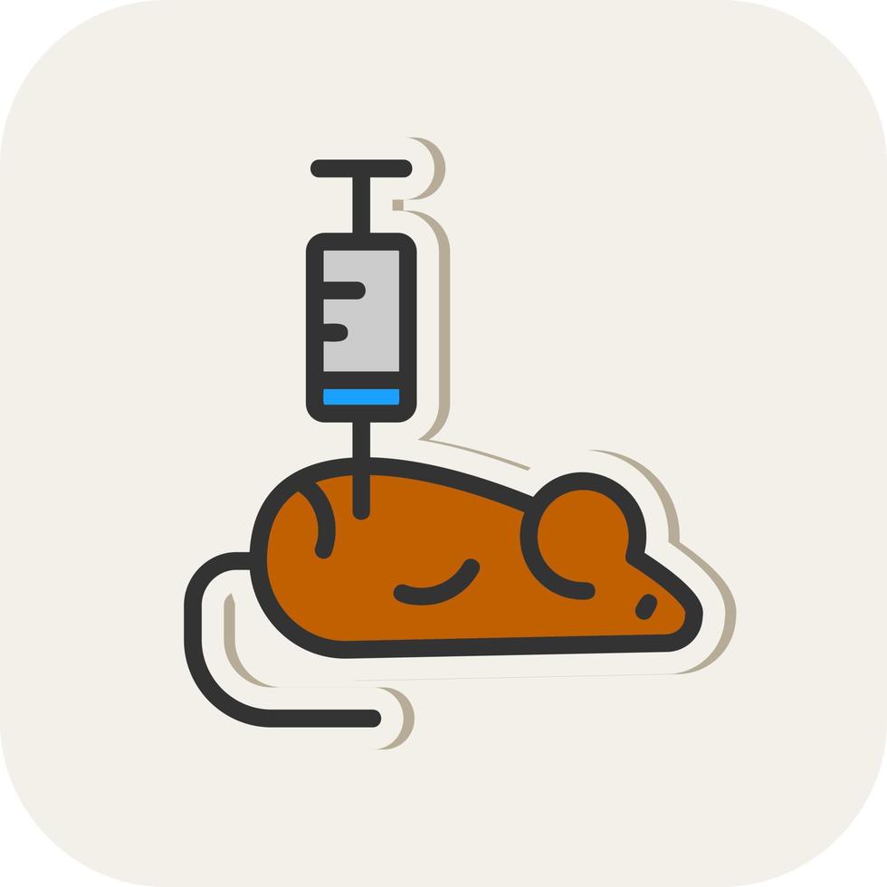 Animal Testing Vector Icon Design