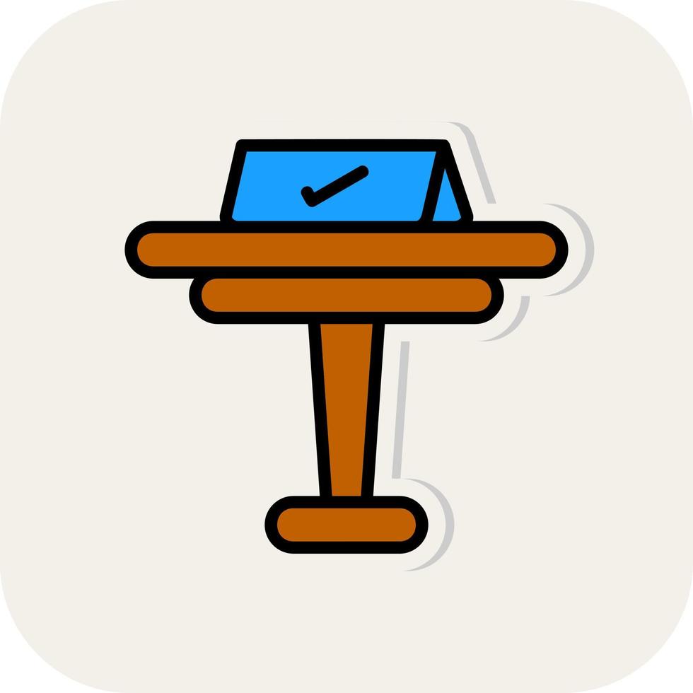Reservation Vector Icon Design