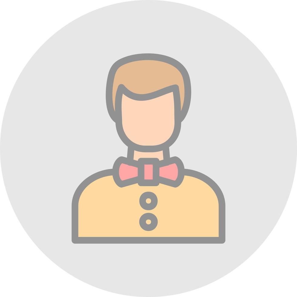 Croupier Vector Icon Design