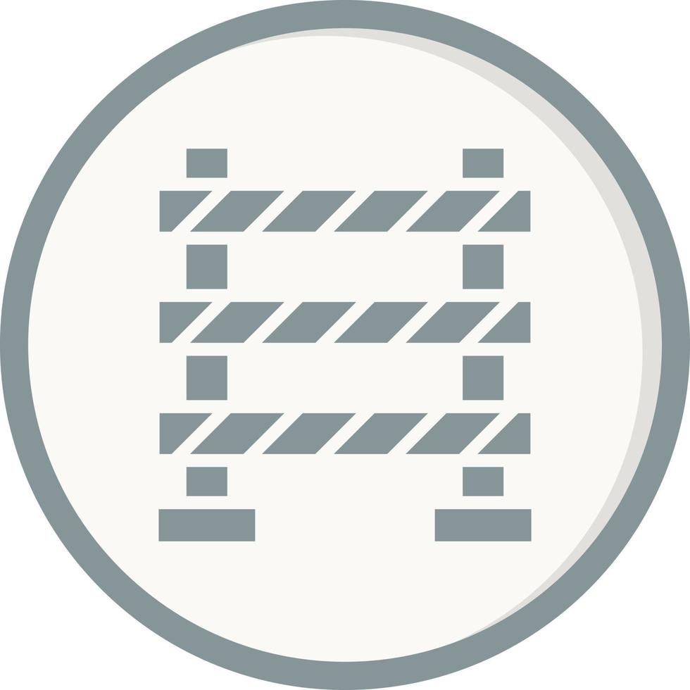 Road Block Vector Icon