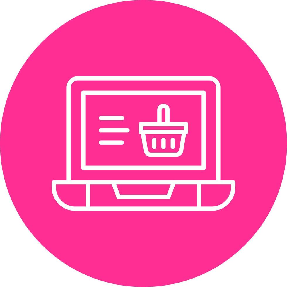 Online Shopping Vector Icon