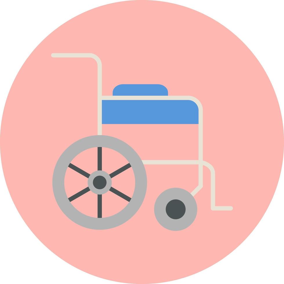 Wheel Chair Vector Icon