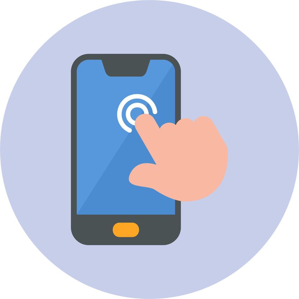 Touch Screen Vector Icon