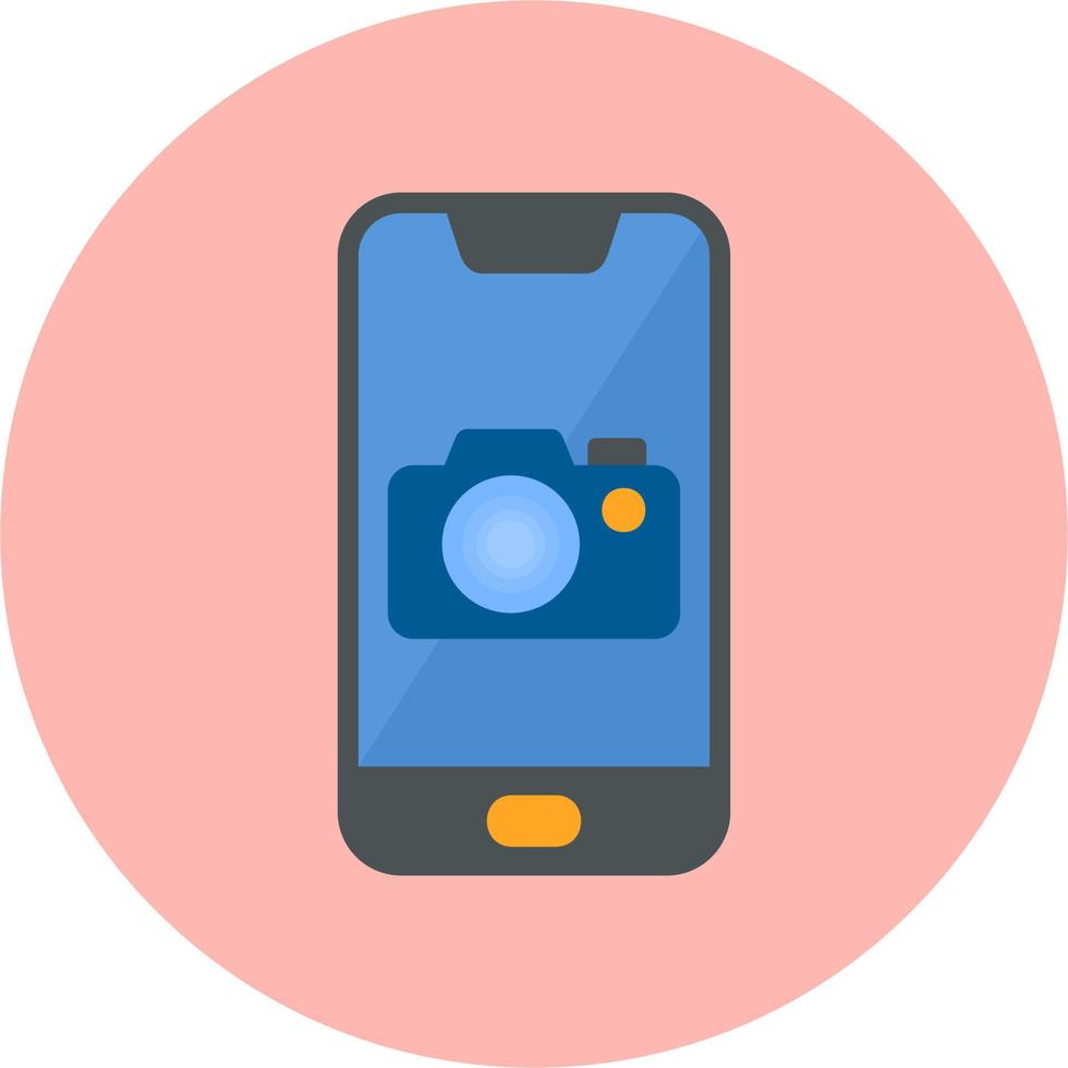 Smartphone Camera Vector Icon