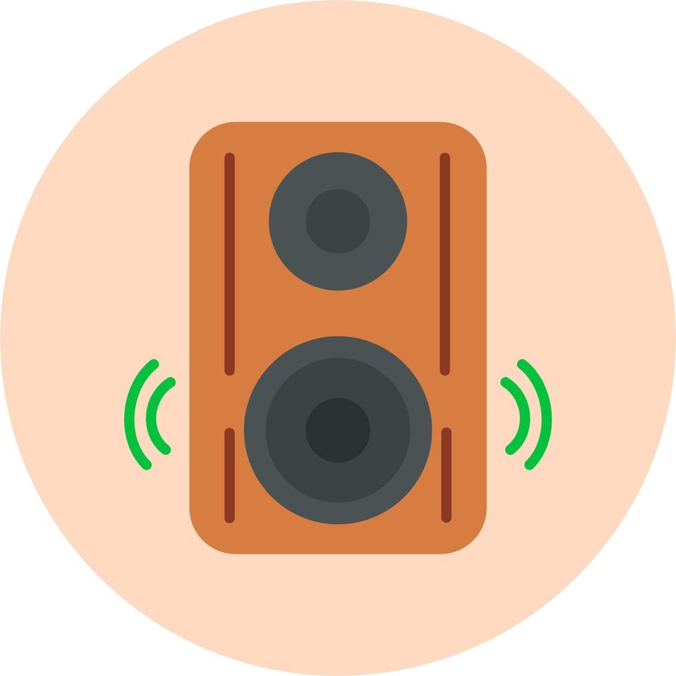 icono de vector de altavoz