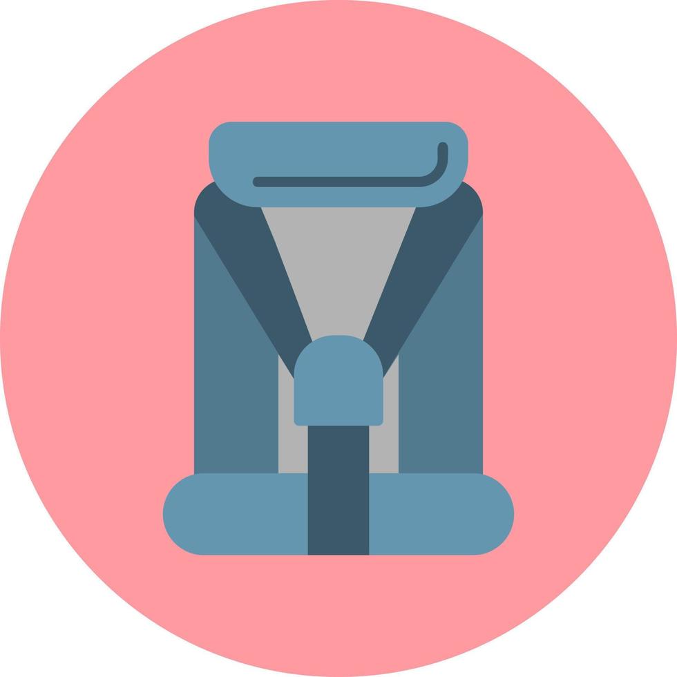 Car Seat baby Vector Icon